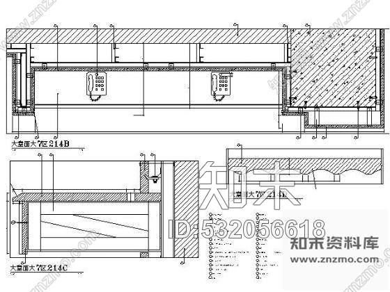 施工图涉外商务酒店大堂施工图cad施工图下载【ID:532056618】