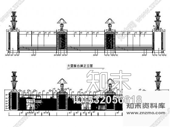 施工图涉外商务酒店大堂施工图cad施工图下载【ID:532056618】