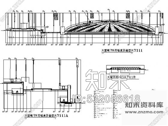 施工图涉外商务酒店大堂施工图cad施工图下载【ID:532056618】