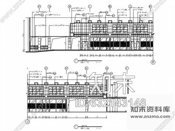 施工图福州沿海城市现代风格客运站室内装修施工图含效果施工图下载【ID:632143148】