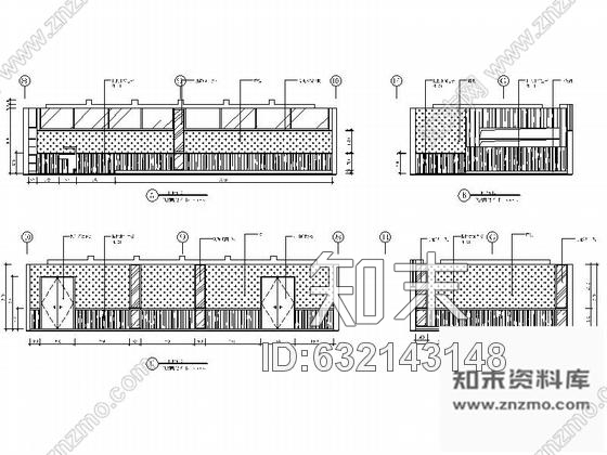 施工图福州沿海城市现代风格客运站室内装修施工图含效果施工图下载【ID:632143148】