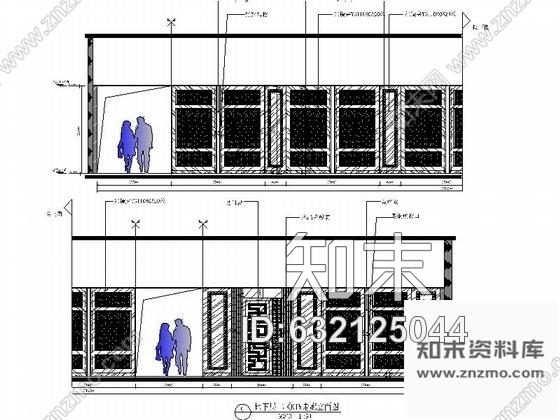 施工图山西高档酒店KTV公共部分装修施工图cad施工图下载【ID:632125044】