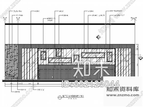 施工图山西高档酒店KTV公共部分装修施工图cad施工图下载【ID:632125044】