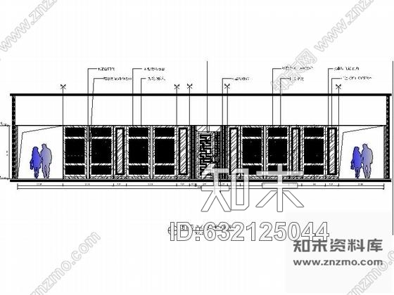 施工图山西高档酒店KTV公共部分装修施工图cad施工图下载【ID:632125044】