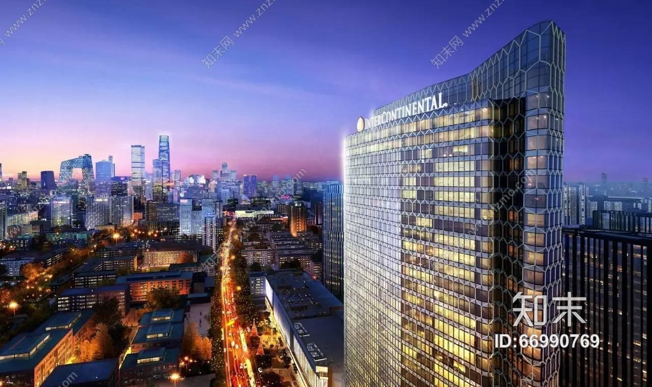 【CCD】北京三里屯通盈中心洲际酒店丨效果图+设计方案两版+灯光概念+客房CAD竣工图+官方摄影丨486M3D模型【ID:66990769】