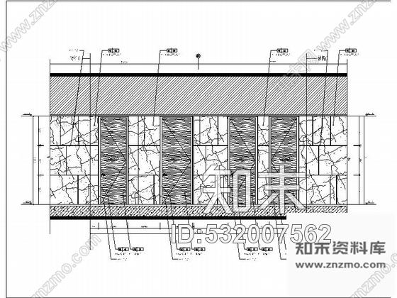 施工图江苏某温泉酒店餐厅走廊装修图cad施工图下载【ID:532007562】