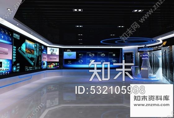 施工图北京时尚现代风格产品展示厅体验区设计方案cad施工图下载【ID:532105998】