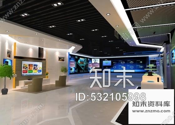 施工图北京时尚现代风格产品展示厅体验区设计方案cad施工图下载【ID:532105998】