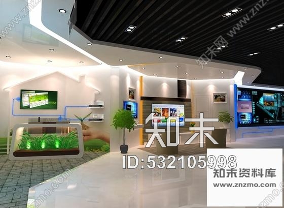 施工图北京时尚现代风格产品展示厅体验区设计方案cad施工图下载【ID:532105998】