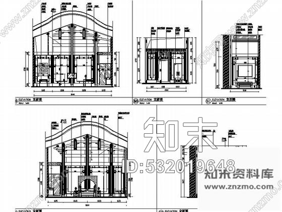 施工图原创福州朝代主题性客栈施工图含效果图、水电消防系统图施工图下载【ID:532019648】