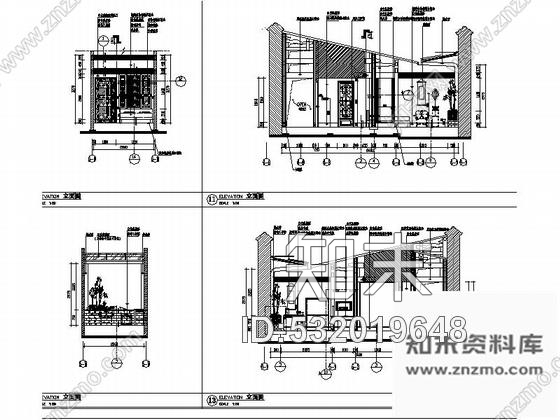 施工图原创福州朝代主题性客栈施工图含效果图、水电消防系统图施工图下载【ID:532019648】