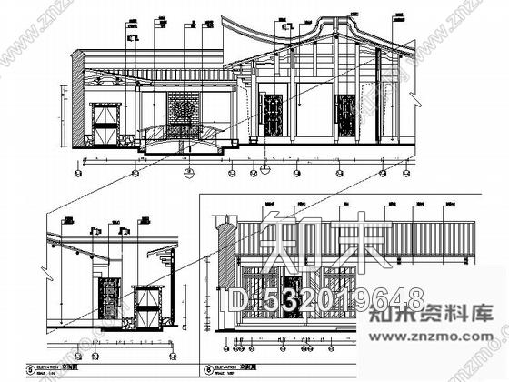 施工图原创福州朝代主题性客栈施工图含效果图、水电消防系统图施工图下载【ID:532019648】