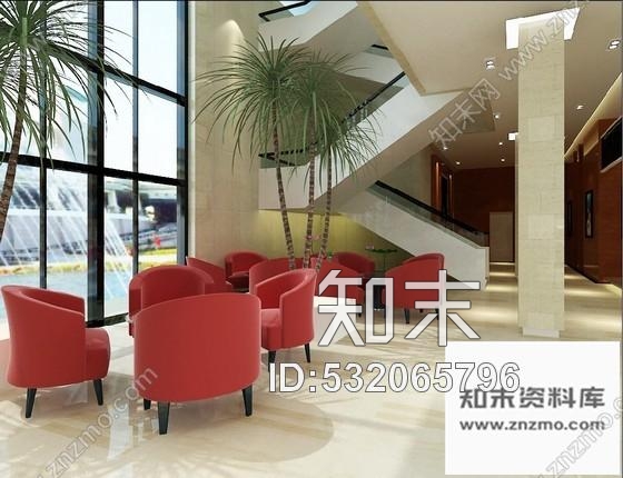 施工图简洁精雅售楼部全套室内装修图含效果施工图下载【ID:532065796】