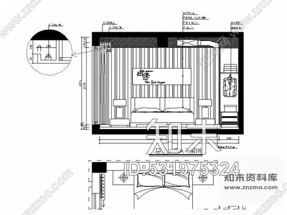 施工图福州现代简约风格三层别墅样板间装修图含效果cad施工图下载【ID:531975324】