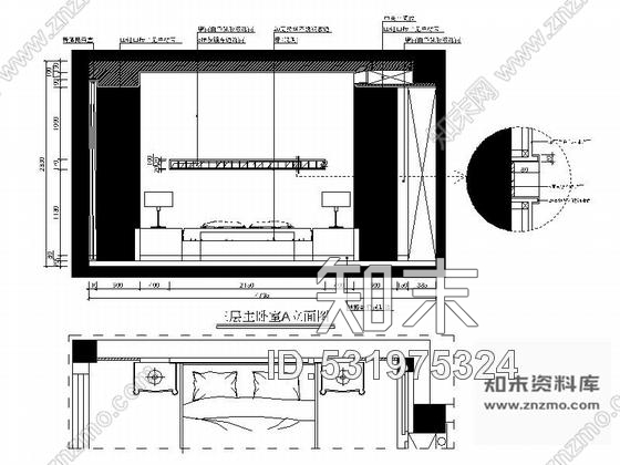 施工图福州现代简约风格三层别墅样板间装修图含效果cad施工图下载【ID:531975324】