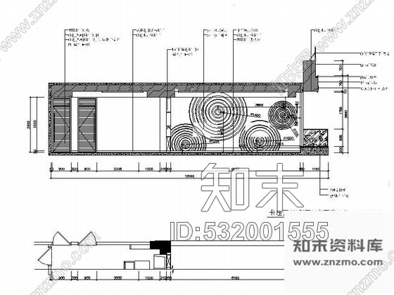 施工图福州混搭超经典海鲜主题餐厅室内装修施工图(含效果施工图下载【ID:532001555】