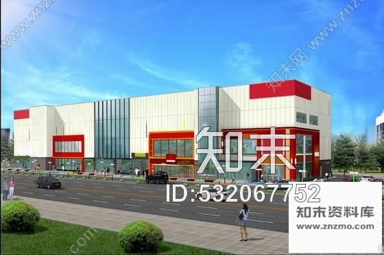 施工图北京大型商业集团股份有限公司经营连锁超市施工图含效果图施工图下载【ID:532067752】