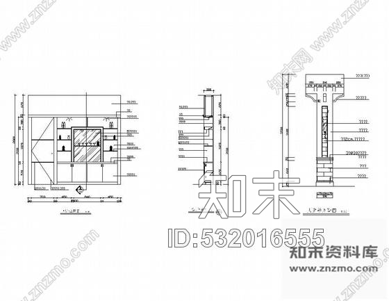 茶餐吧室内装饰设计cad施工图下载【ID:532016555】