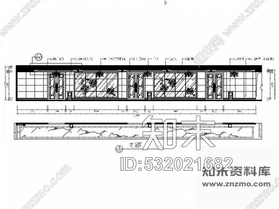 施工图福建欧式华丽复古大酒店宴会厅室内施工图含效果图cad施工图下载【ID:532021682】