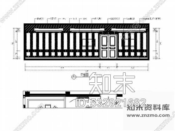 施工图福建欧式华丽复古大酒店宴会厅室内施工图含效果图cad施工图下载【ID:532021682】