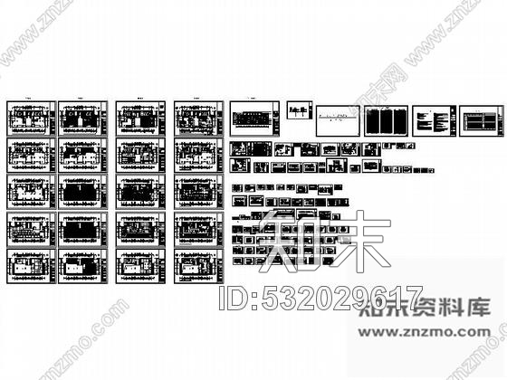 施工图武汉中式特色酒店内装施工图(含装饰.水电消防.结构)施工图下载【ID:532029617】