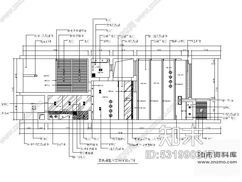 施工图知名高档别墅样板装修图(含实景)cad施工图下载【ID:531990317】