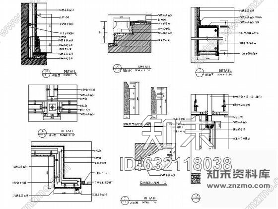 施工图酒店豪华女浴区室内装修图cad施工图下载【ID:632118038】