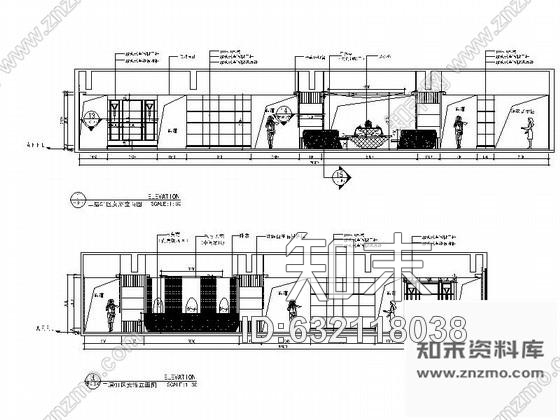 施工图酒店豪华女浴区室内装修图cad施工图下载【ID:632118038】