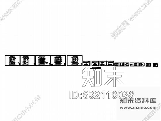 施工图酒店豪华女浴区室内装修图cad施工图下载【ID:632118038】