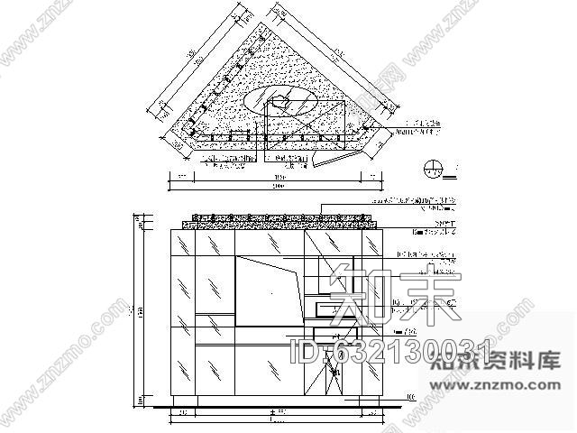 施工图夜总会VIP包间施工图Ⅳcad施工图下载【ID:632130031】