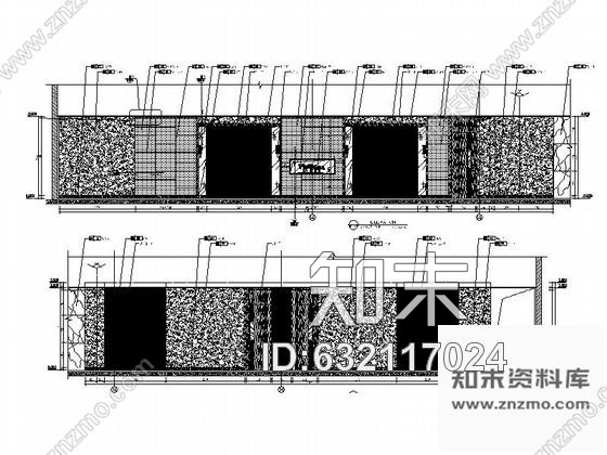 施工图酒店高端时尚SPA会馆室内施工图含效果cad施工图下载【ID:632117024】