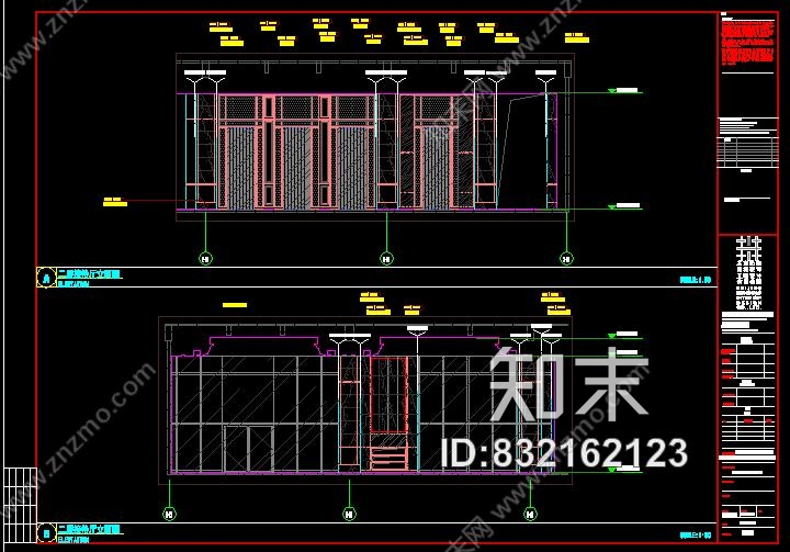 北京弘高设计武汉洲际酒店丨方案+效果图+CAD施工图cad施工图下载【ID:832162123】