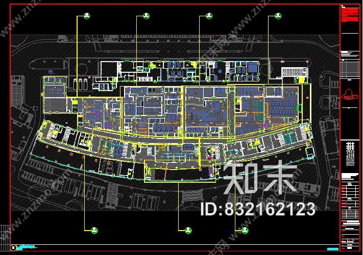 北京弘高设计武汉洲际酒店丨方案+效果图+CAD施工图cad施工图下载【ID:832162123】