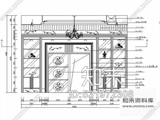 施工图三亚欧式豪华花园别墅室内设计施工图施工图下载【ID:531972308】