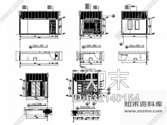 施工图贵阳某中医附属医院名医堂室内装修图含方案cad施工图下载【ID:632140154】