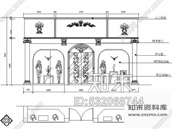施工图浙江迷你时尚小空间服装专卖店室内施工图含效果图cad施工图下载【ID:532068744】