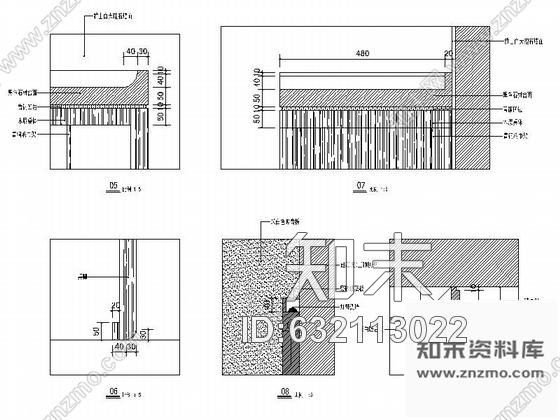 施工图山东原创古镇胡同内高雅现代中式会所室内装修施工图含效果cad施工图下载【ID:632113022】