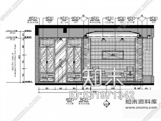 施工图深圳现代新中式双层别墅室内装修图含效果cad施工图下载【ID:531971342】