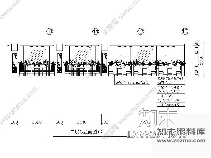 施工图晋江某酒楼餐饮装饰施工图cad施工图下载【ID:532011548】