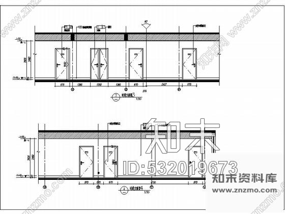 施工图上海某全国连锁快捷酒店室内施工图施工图下载【ID:532019673】