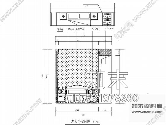 施工图北京高档古典中式风格两层别墅室内装饰施工图含效果cad施工图下载【ID:531978390】