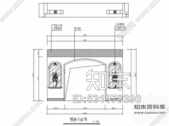 施工图北京高档古典中式风格两层别墅室内装饰施工图含效果cad施工图下载【ID:531978390】