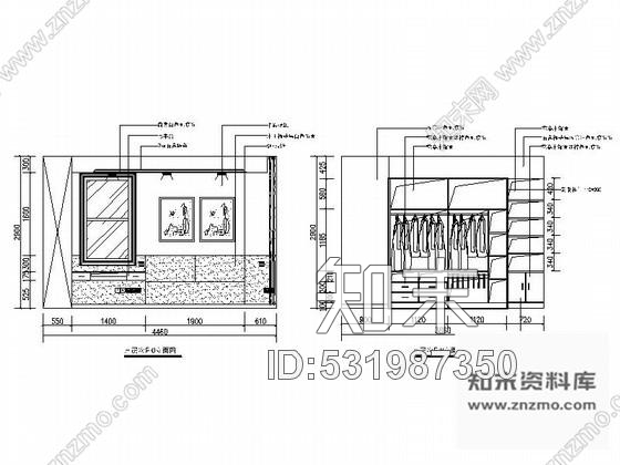 施工图新农村三层别墅室内装修施工图下载【ID:531987350】