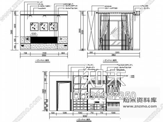 施工图新农村三层别墅室内装修施工图下载【ID:531987350】