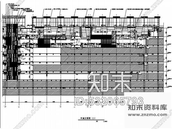 施工图沈阳大型商业购物中心室内施工图含实景图及方案文本cad施工图下载【ID:532065793】