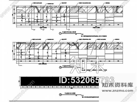 施工图沈阳大型商业购物中心室内施工图含实景图及方案文本cad施工图下载【ID:532065793】