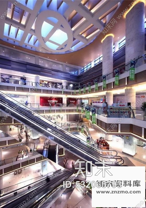 施工图沈阳大型商业购物中心室内施工图含实景图及方案文本cad施工图下载【ID:532065793】