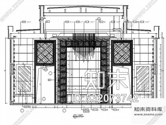 施工图四川某住宅小区售楼处室内装修施工图cad施工图下载【ID:532073742】