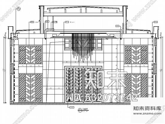 施工图四川某住宅小区售楼处室内装修施工图cad施工图下载【ID:532073742】
