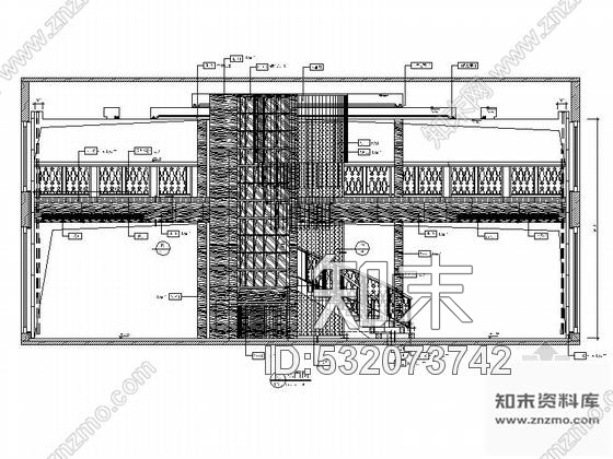 施工图四川某住宅小区售楼处室内装修施工图cad施工图下载【ID:532073742】